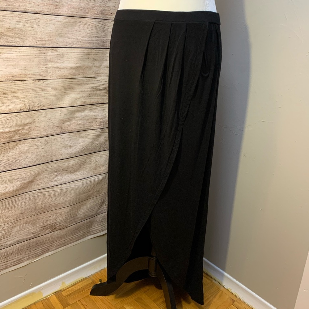 j Jess | Black Tulip Maxi Skirt